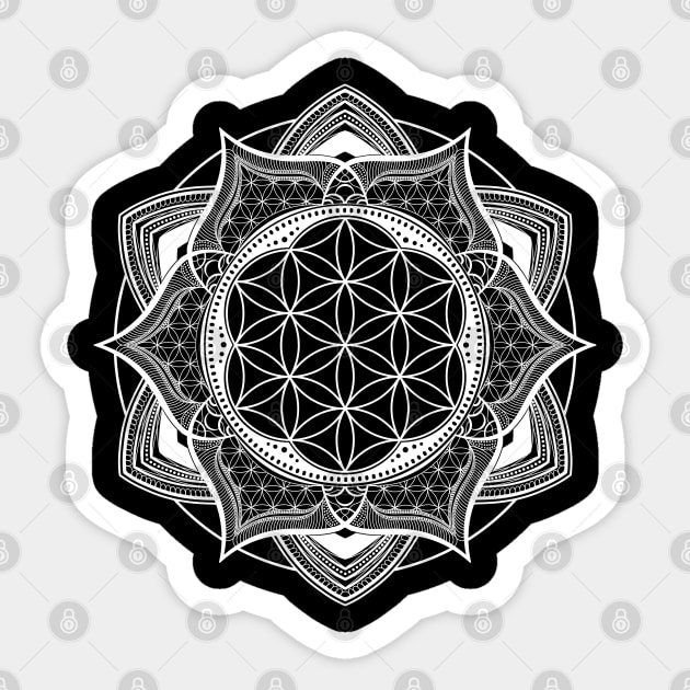 Flower Of Life Sticker by CelestialStudio